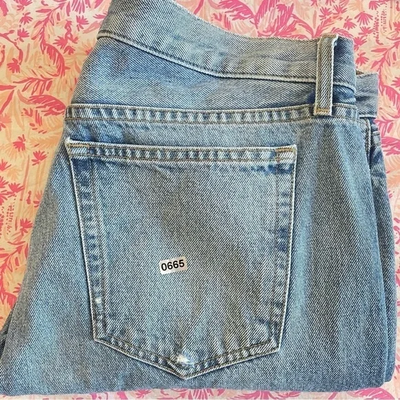 FIRM Khaite Kyle Portland Relaxed Distressed Jeans - Picture 14 of 14